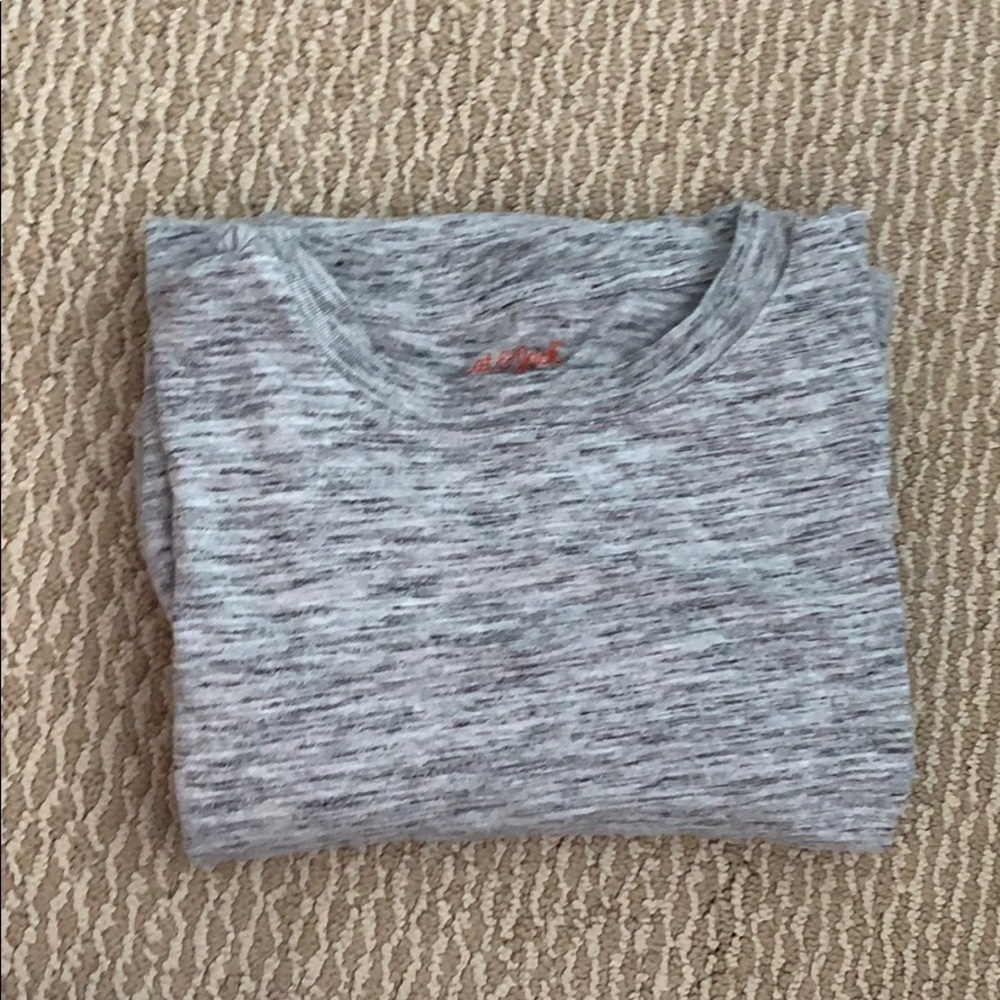 Grey long sleeve shirt